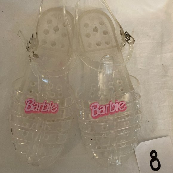 Barbie Shoes - Barbie Clear Sandals 8/39